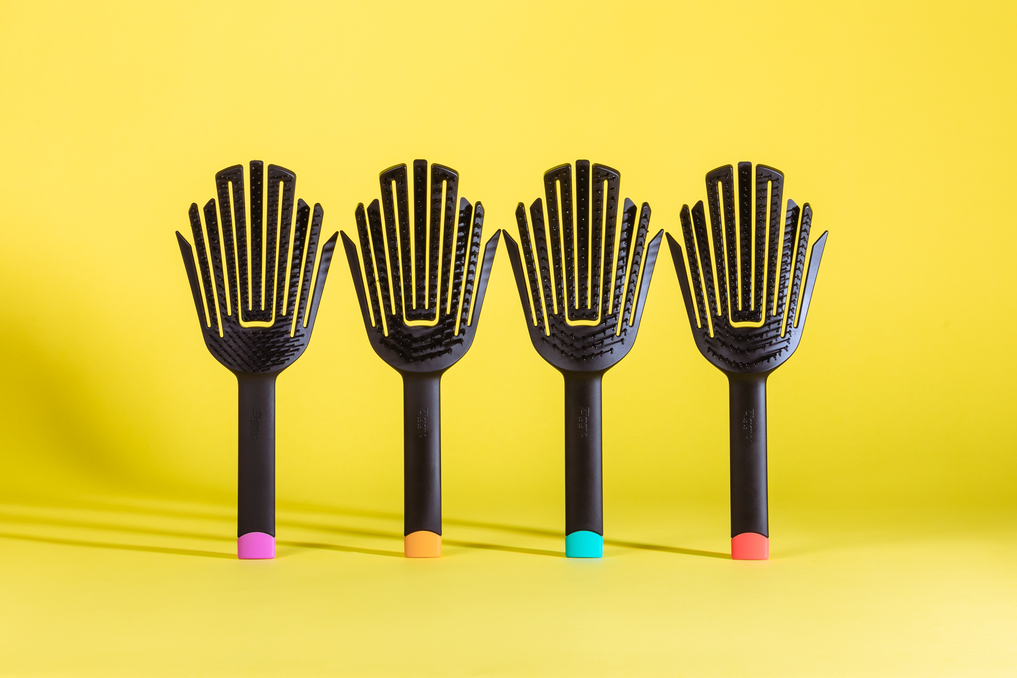 Ziggy four hair brushes