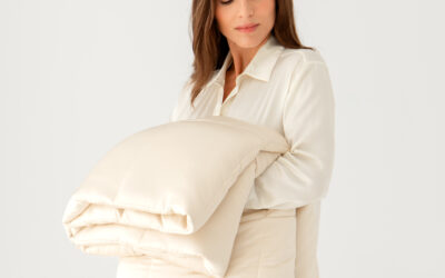 Drowsy Launches the World’s-First Silk Weighted Blanket